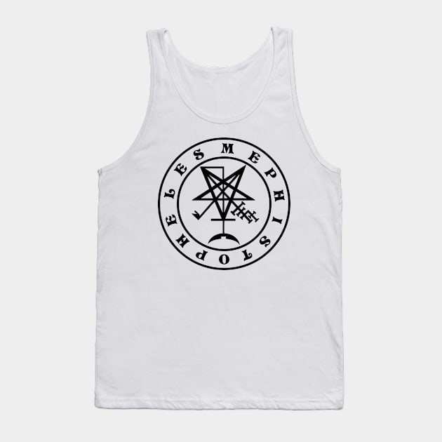 Seal of Mephistopheles Tank Top by SFPater